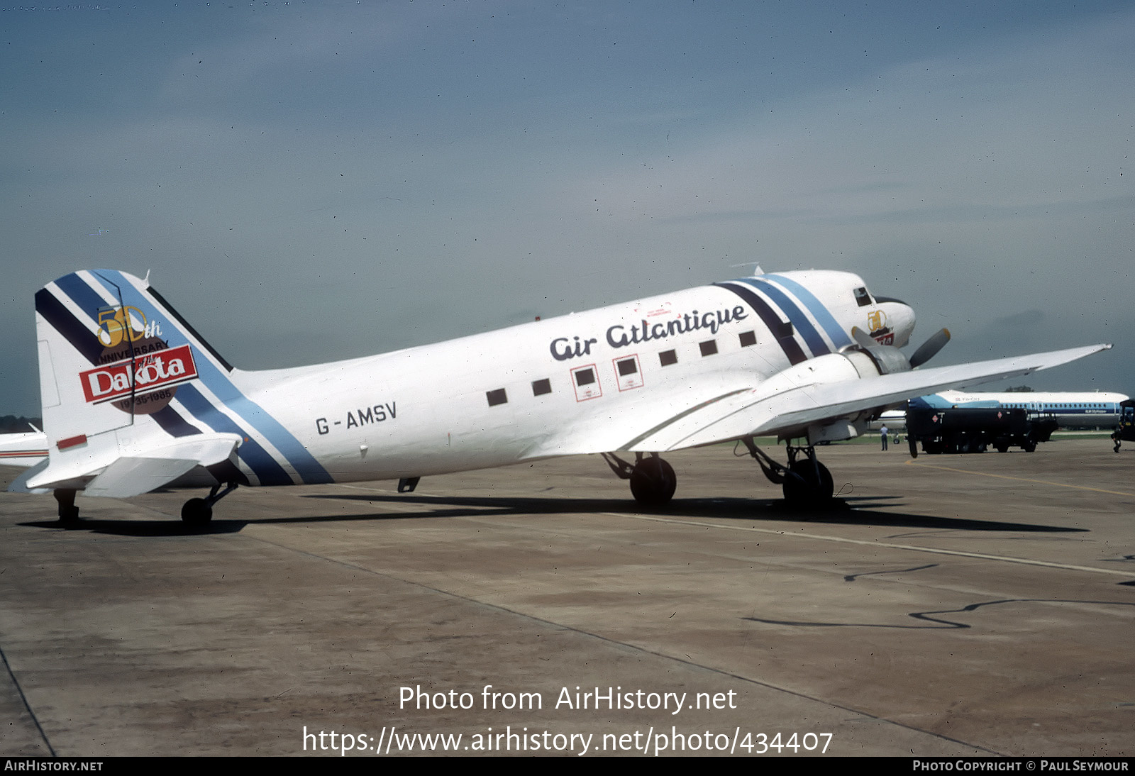 Aircraft Photo of G-AMSV | Douglas C-47B Skytrain | Air Atlantique | AirHistory.net #434407
