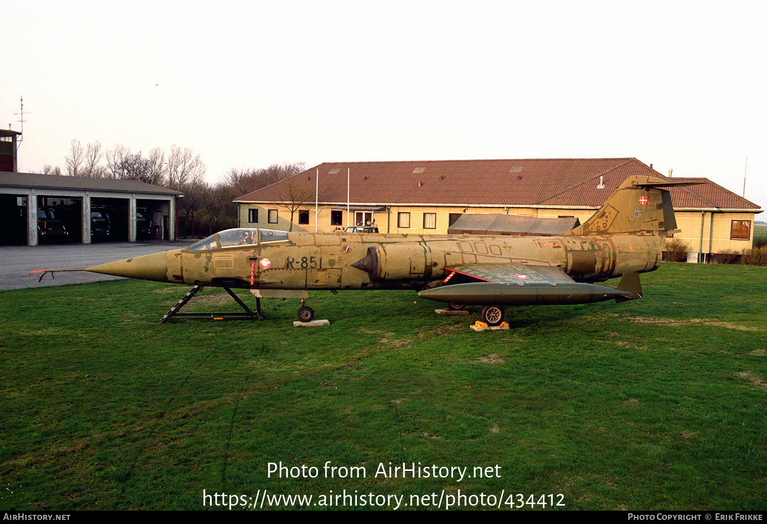 Aircraft Photo of R-851 | Lockheed CF-104 Starfighter | Denmark - Air Force | AirHistory.net #434412