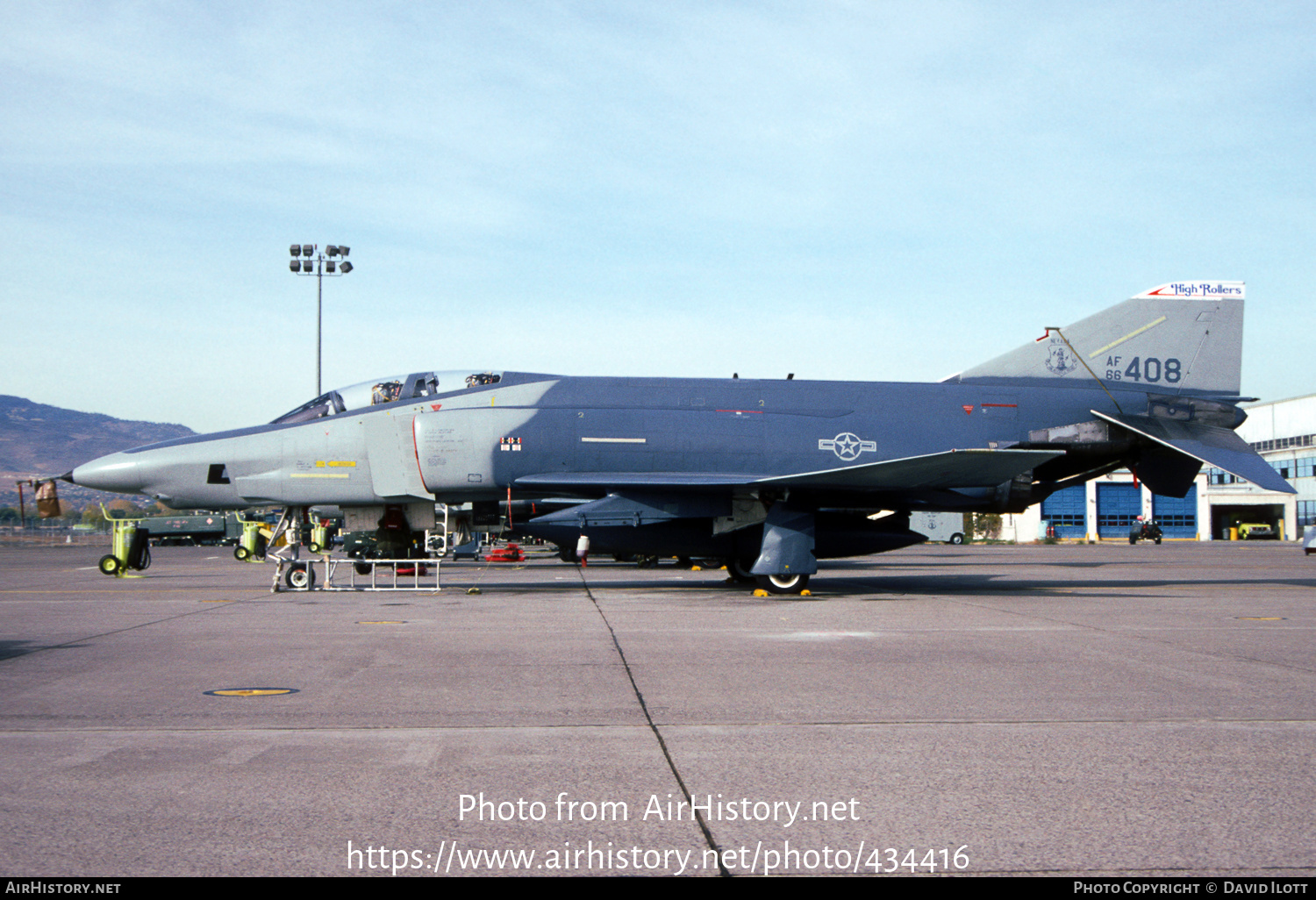 Aircraft Photo of 66-0408 / AF66-408 | McDonnell Douglas RF-4C Phantom II | USA - Air Force | AirHistory.net #434416