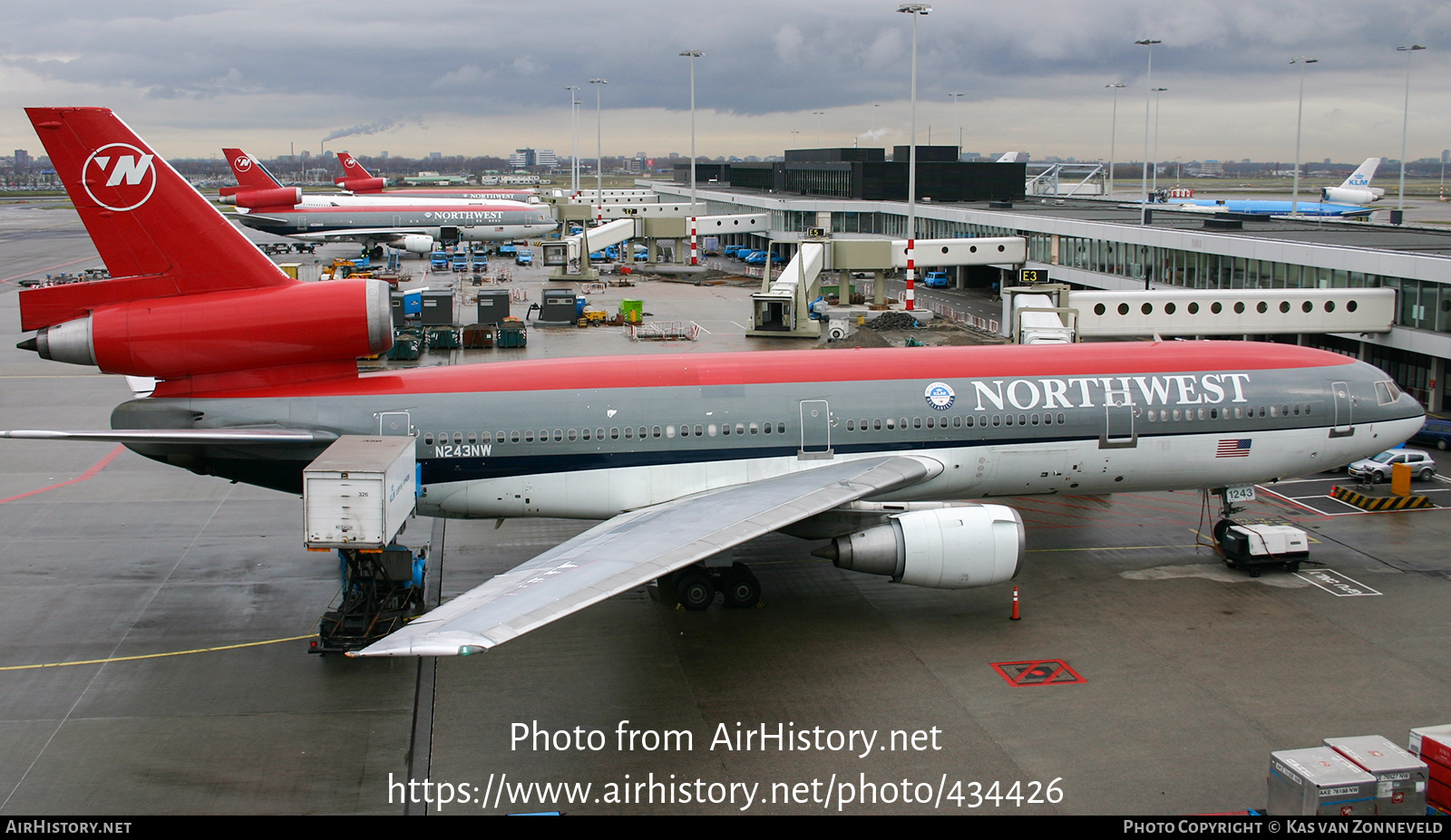 Aircraft Photo of N243NW | McDonnell Douglas DC-10-30(ER) | Northwest Airlines | AirHistory.net #434426