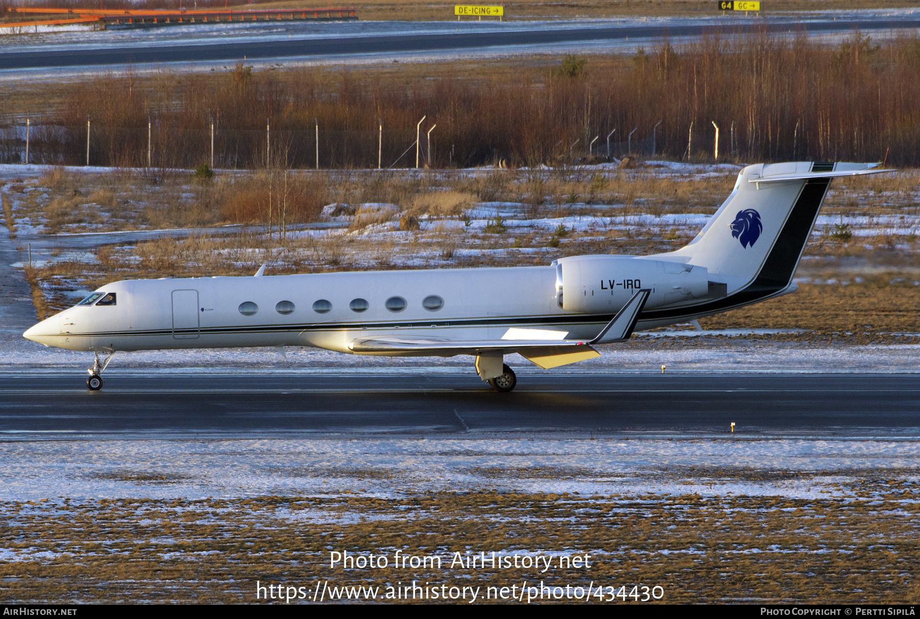 LV-IRQ Leo Messi Gulfstream Aerospace G-V, MSN 699