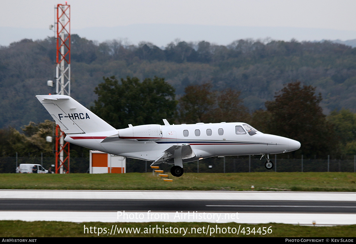 Aircraft Photo of F-HRCA | Cessna 525 CitationJet CJ1+ | AirHistory.net #434456