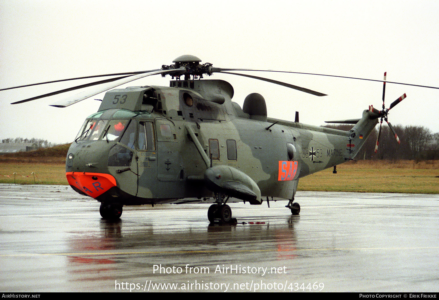 Aircraft Photo of 8953 | Westland WS-61 Sea King Mk41 | Germany - Navy | AirHistory.net #434469