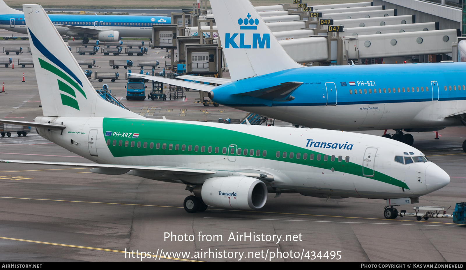 Aircraft Photo of PH-XRZ | Boeing 737-7K2 | Transavia | AirHistory.net #434495