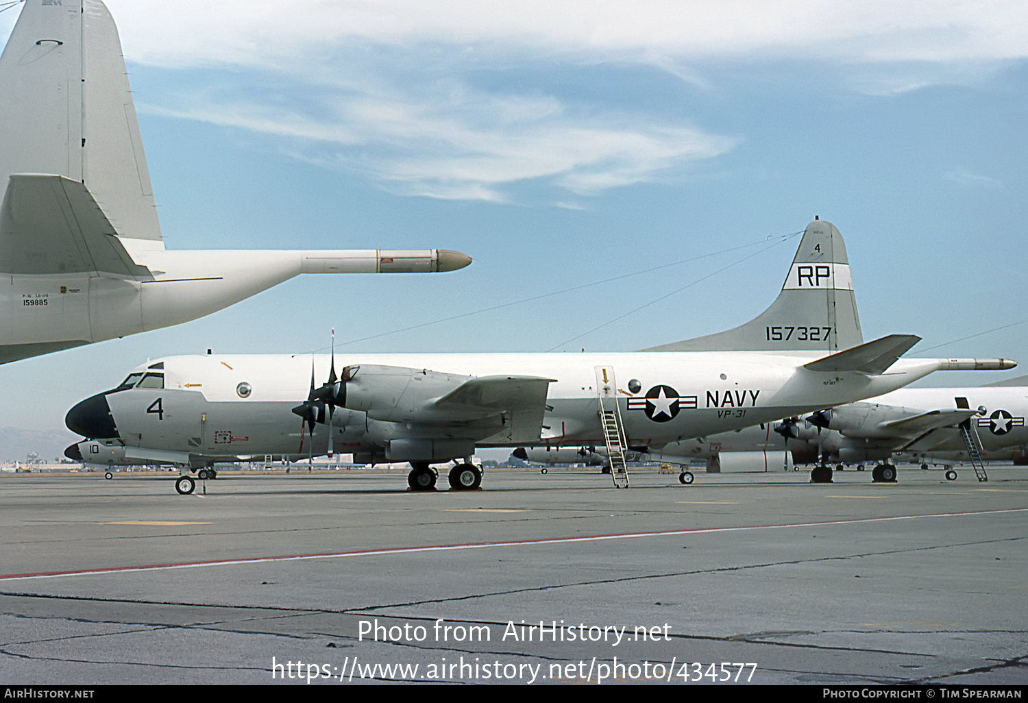 Aircraft Photo of 157327 | Lockheed P-3C Orion | USA - Navy | AirHistory.net #434577