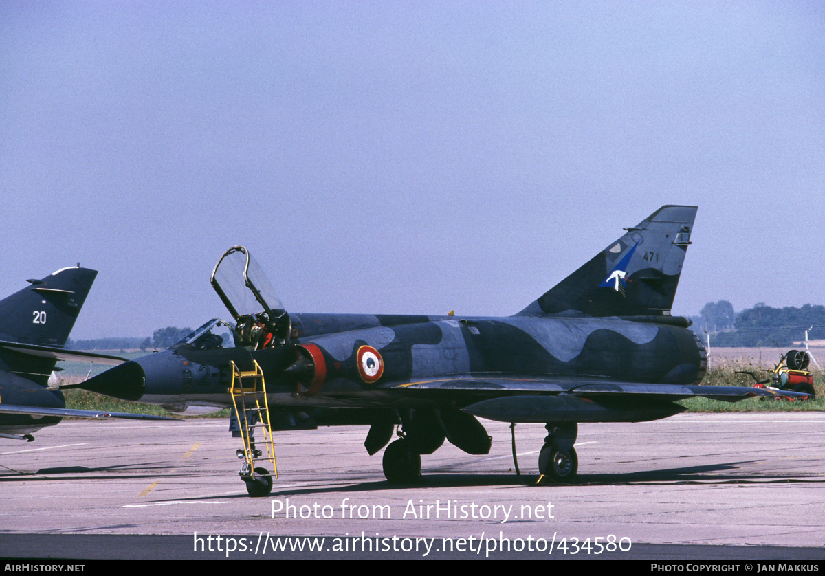 Aircraft Photo of 471 | Dassault Mirage IIIE | France - Air Force | AirHistory.net #434580