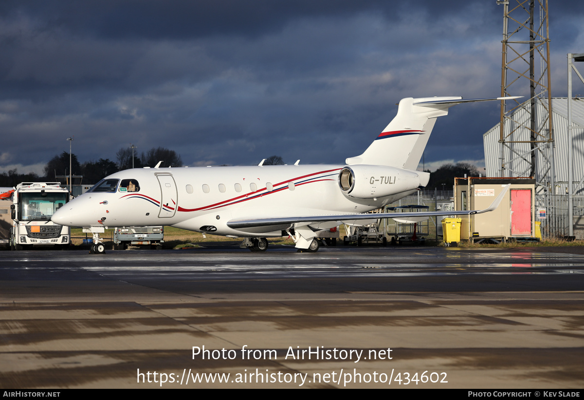 Aircraft Photo of G-TULI | Embraer EMB-550 Legacy 500 | AirHistory.net #434602