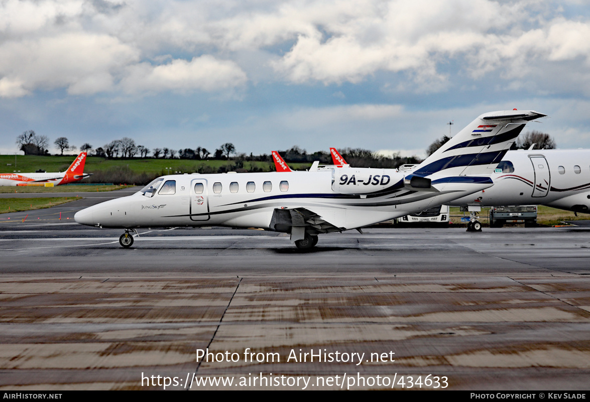 Aircraft Photo of 9A-JSD | Cessna 525A CitationJet CJ2 | Jung Sky | AirHistory.net #434633