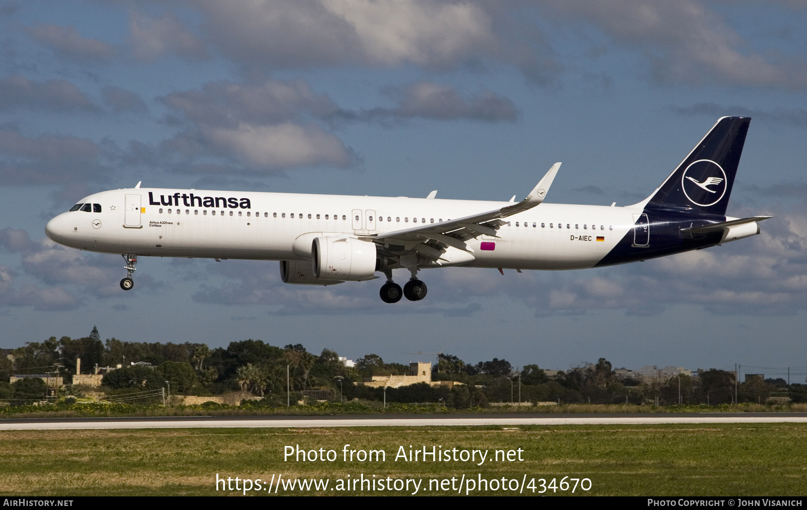 Aircraft Photo of D-AIEC | Airbus A321-271NX | Lufthansa | AirHistory.net #434670