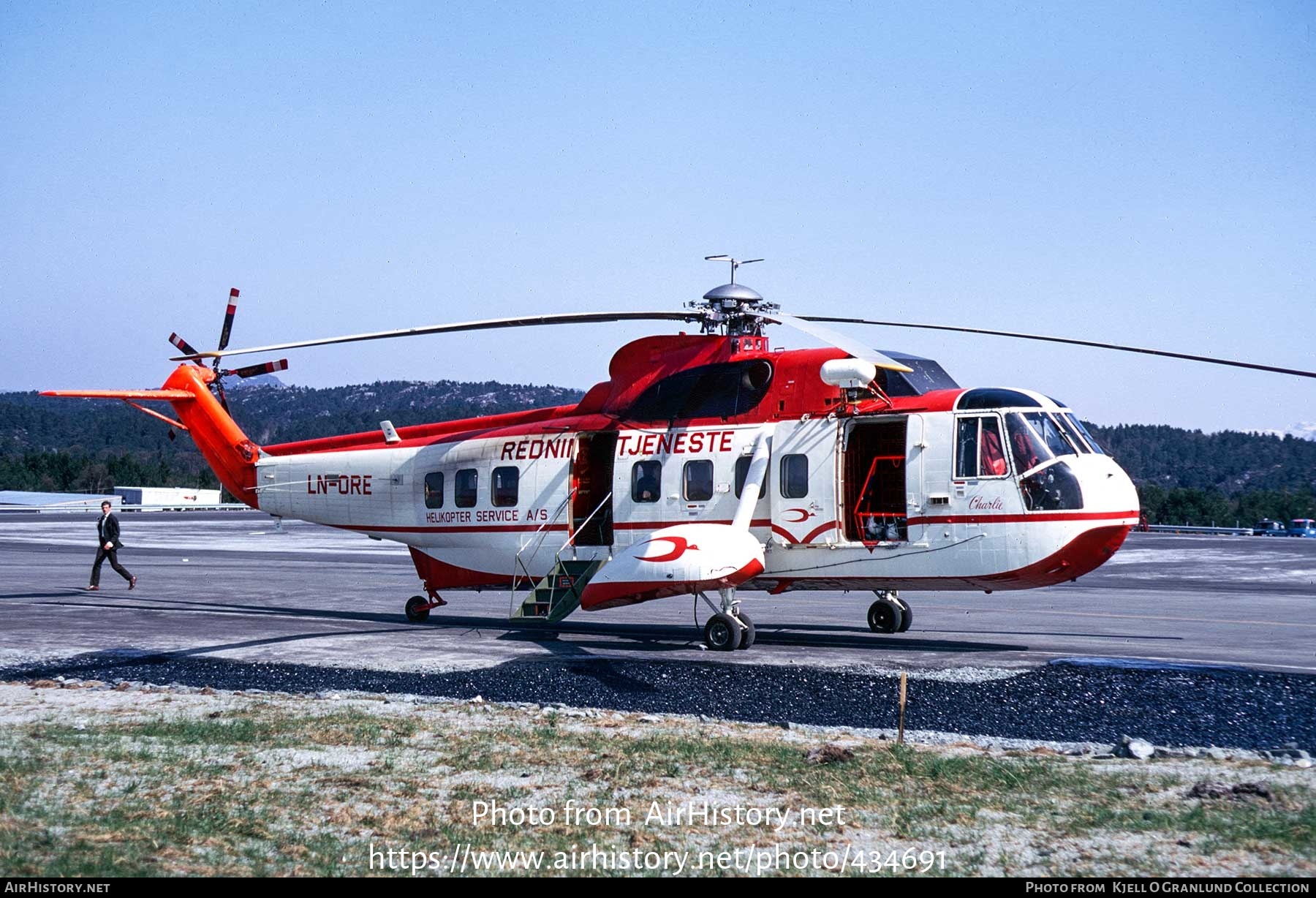 Aircraft Photo of LN-ORE | Sikorsky S-61N | Helikopter Service | AirHistory.net #434691