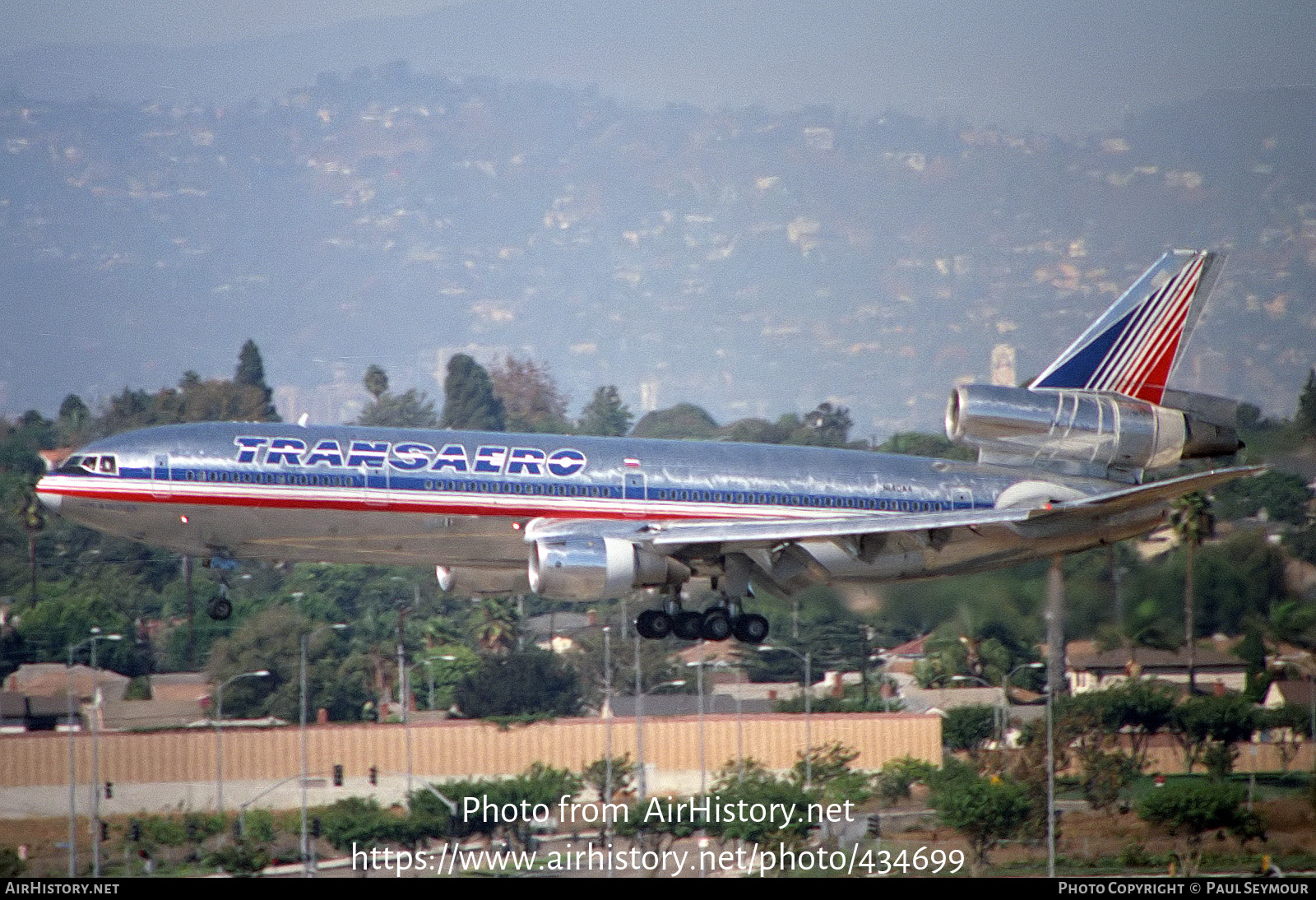 Aircraft Photo of N140AA | McDonnell Douglas DC-10-30 | Transaero Airlines | AirHistory.net #434699