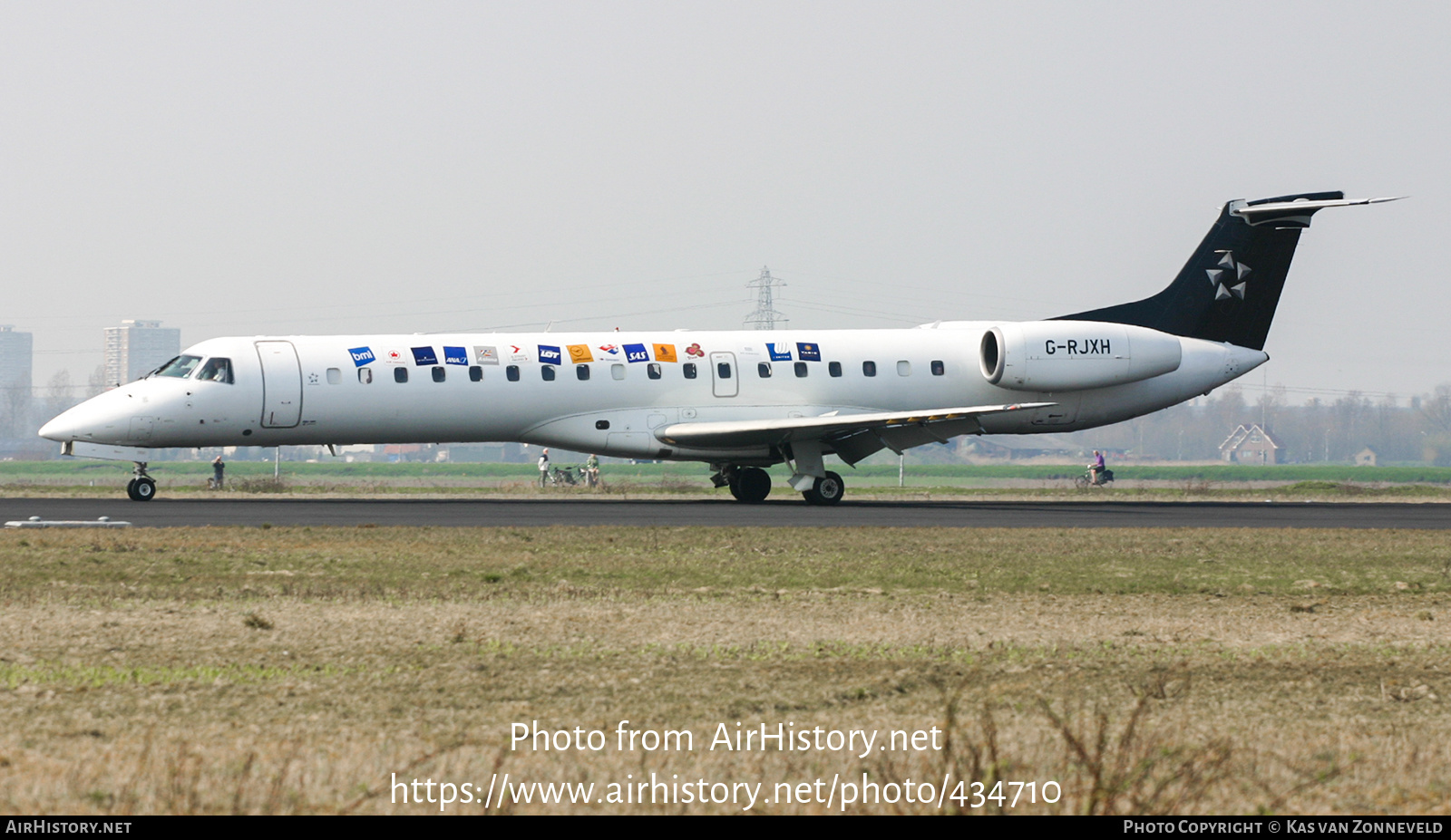 Aircraft Photo of G-RJXH | Embraer ERJ-145EP (EMB-145EP) | BMI Regional | AirHistory.net #434710