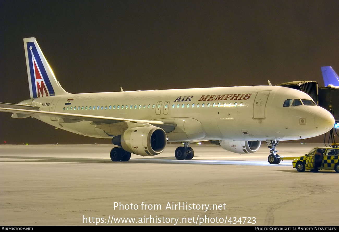 Aircraft Photo of SU-PBD | Airbus A320-211 | Air Memphis | AirHistory.net #434723