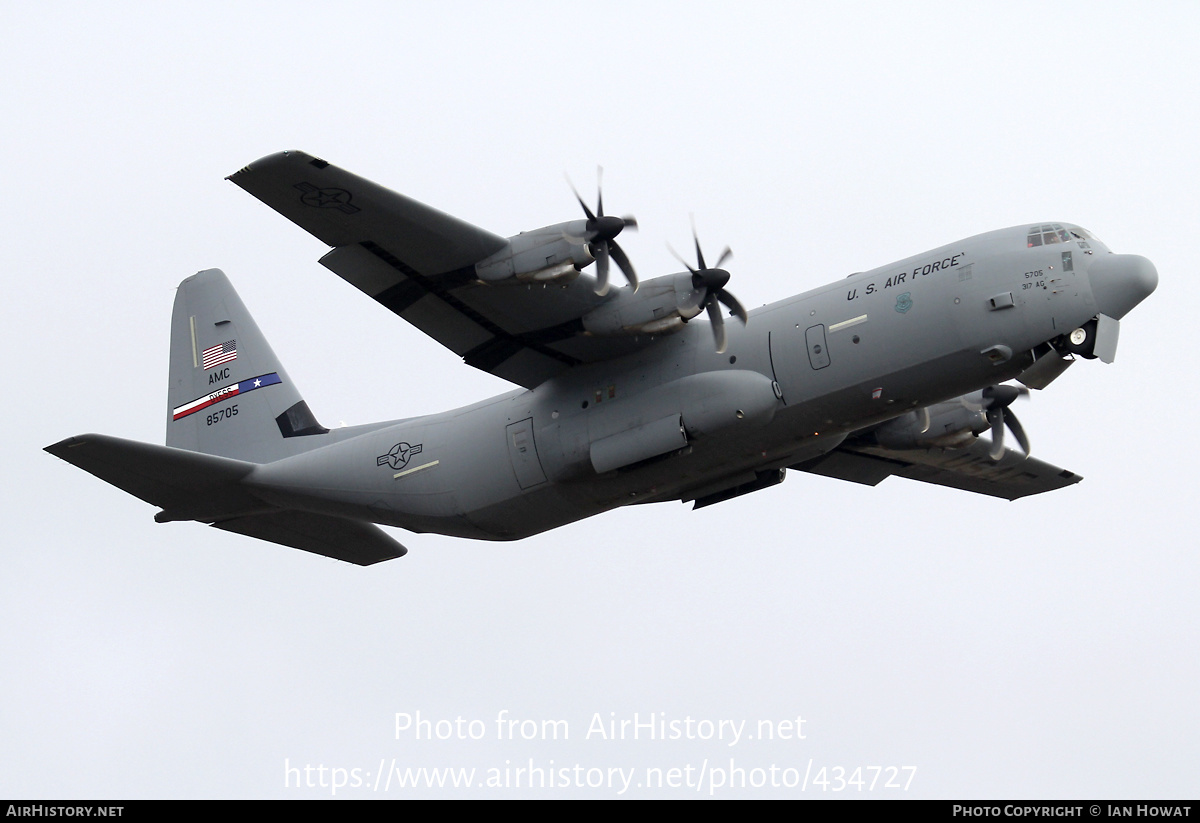 Aircraft Photo of 08-5705 / 85705 | Lockheed Martin C-130J-30 Hercules | USA - Air Force | AirHistory.net #434727