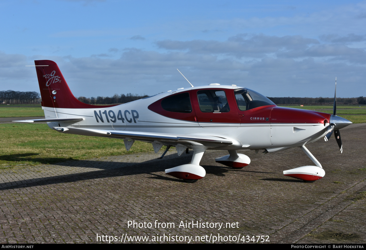 Aircraft Photo of N194CP | Cirrus SR-22 G3-GTSX | AirHistory.net #434752