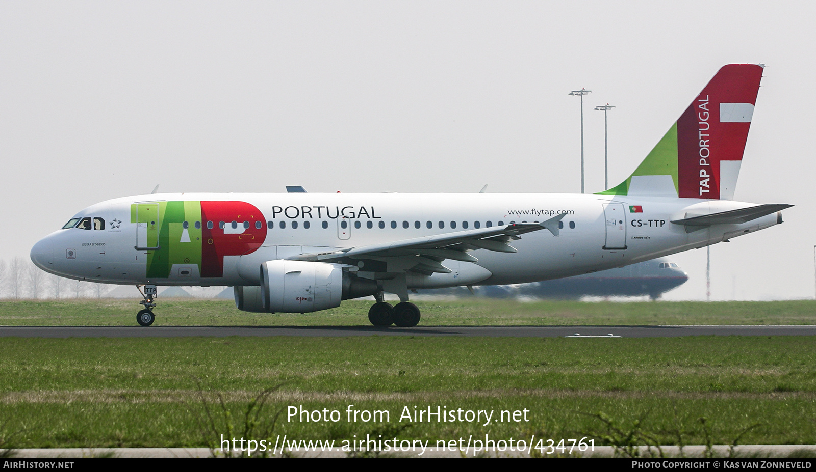 Aircraft Photo of CS-TTP | Airbus A319-111 | TAP Portugal | AirHistory.net #434761