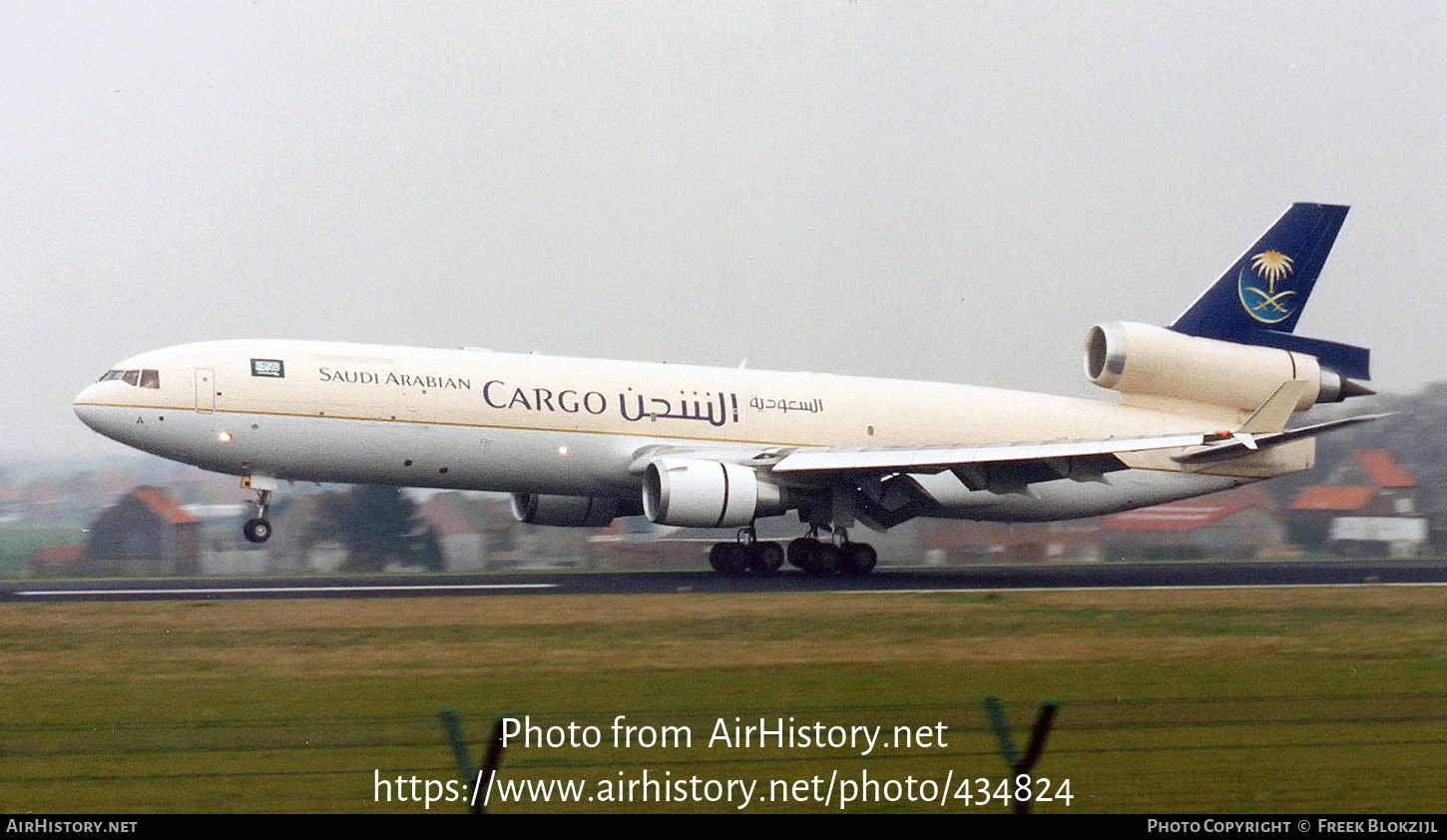 Aircraft Photo of HZ-ANA | McDonnell Douglas MD-11F | Saudi Arabian Airlines Cargo | AirHistory.net #434824