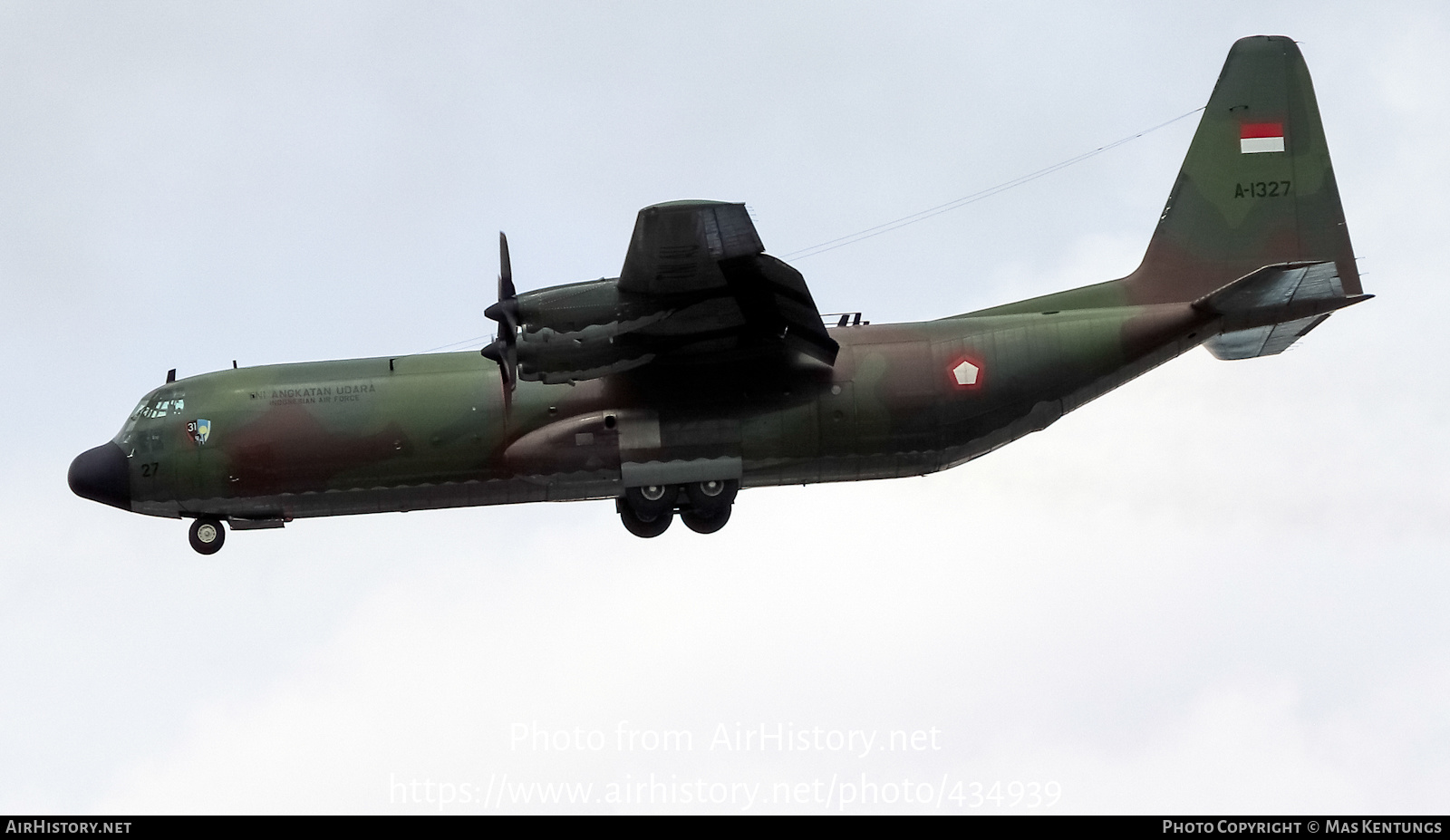 Aircraft Photo of A-1327 | Lockheed L-100-30 Hercules (382G) | Indonesia - Air Force | AirHistory.net #434939