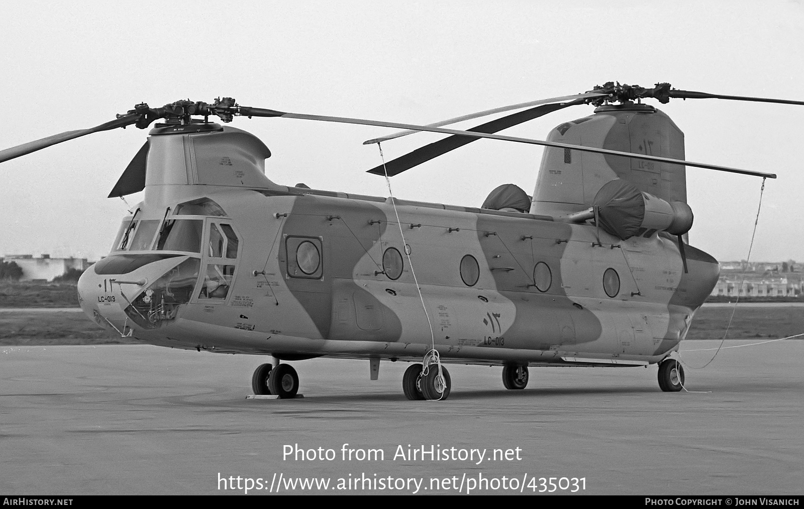 Aircraft Photo of LC-013 | Boeing Vertol CH-47C Chinook | Libya - Air Force | AirHistory.net #435031