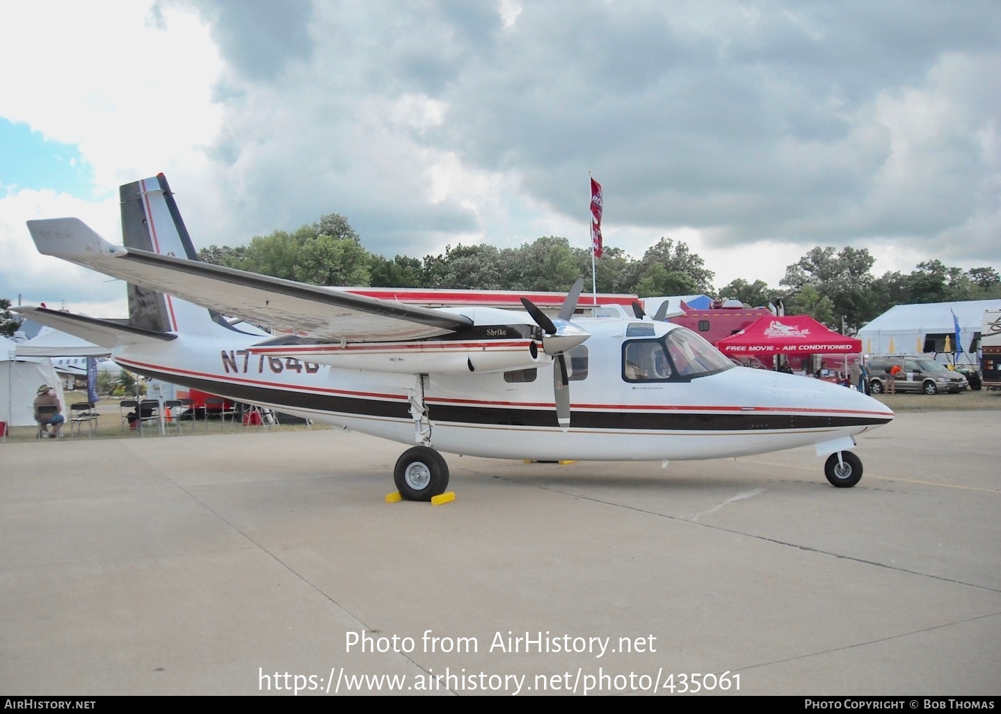 Aircraft Photo of N7764B | Rockwell 500S Shrike Commander | AirHistory.net #435061