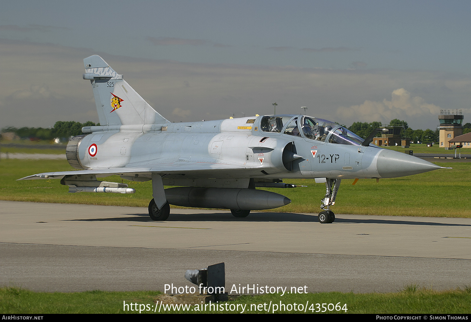 Aircraft Photo of 525 | Dassault Mirage 2000B | France - Air Force | AirHistory.net #435064