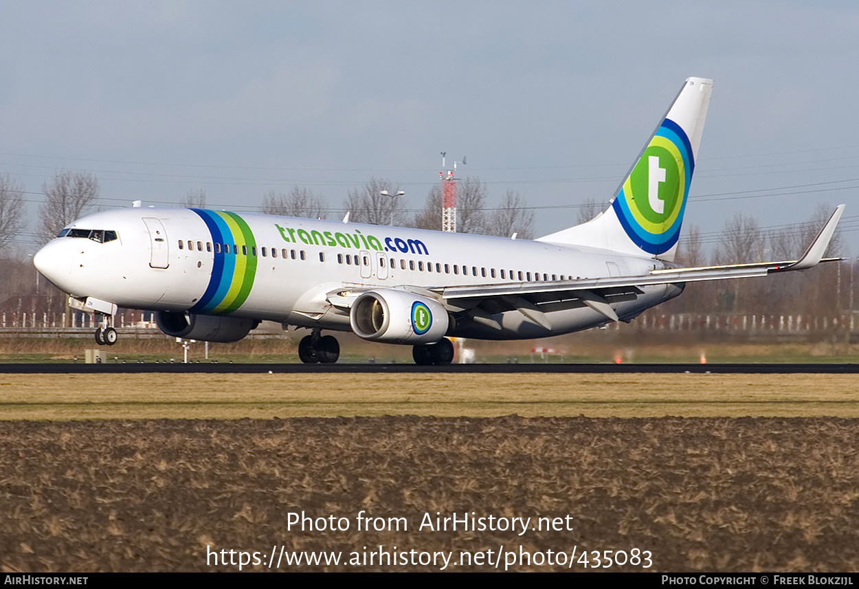 Aircraft Photo of PH-HZN | Boeing 737-8K2 | Transavia | AirHistory.net #435083