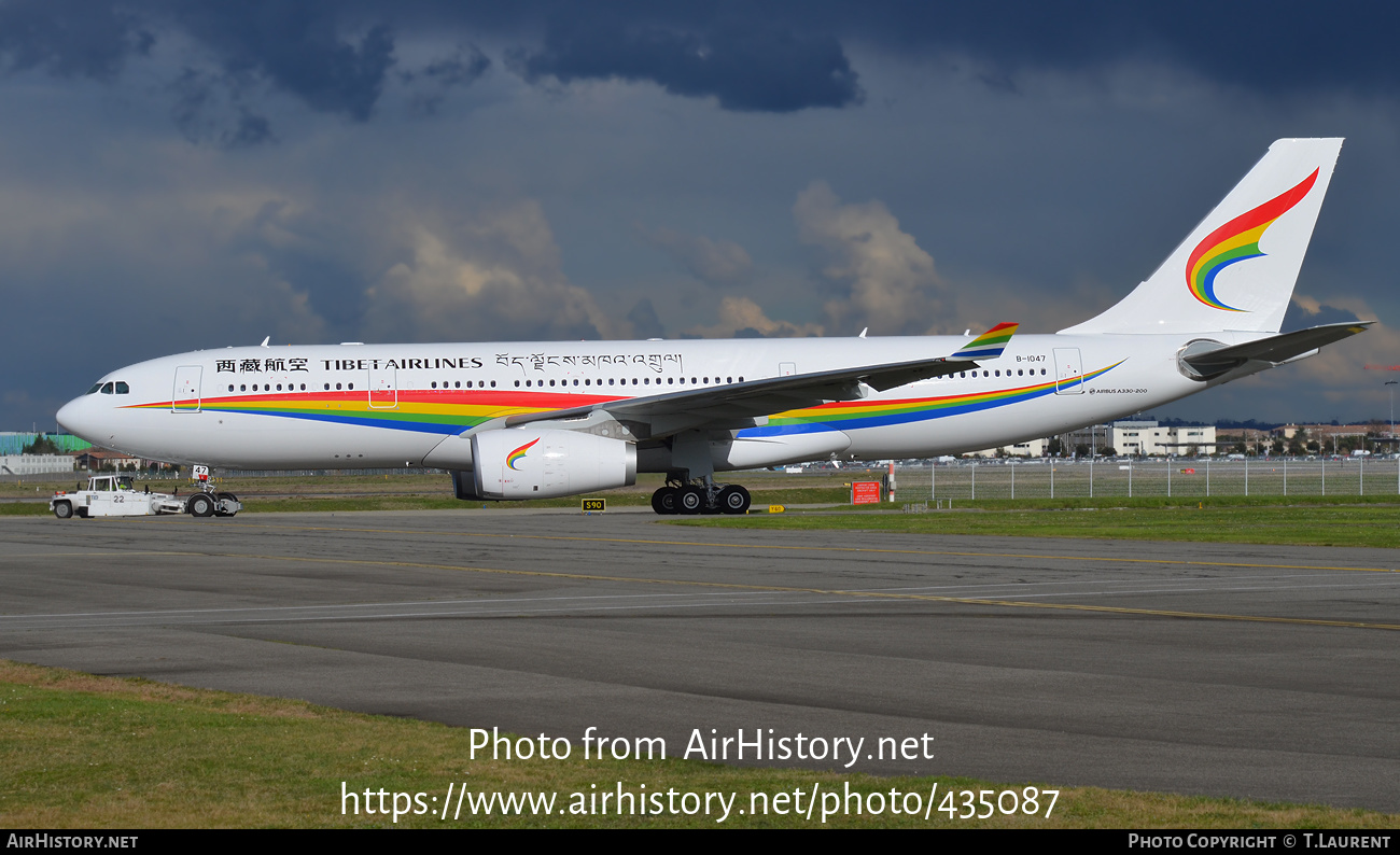 Aircraft Photo of B-1047 | Airbus A330-243 | Tibet Airlines | AirHistory.net #435087