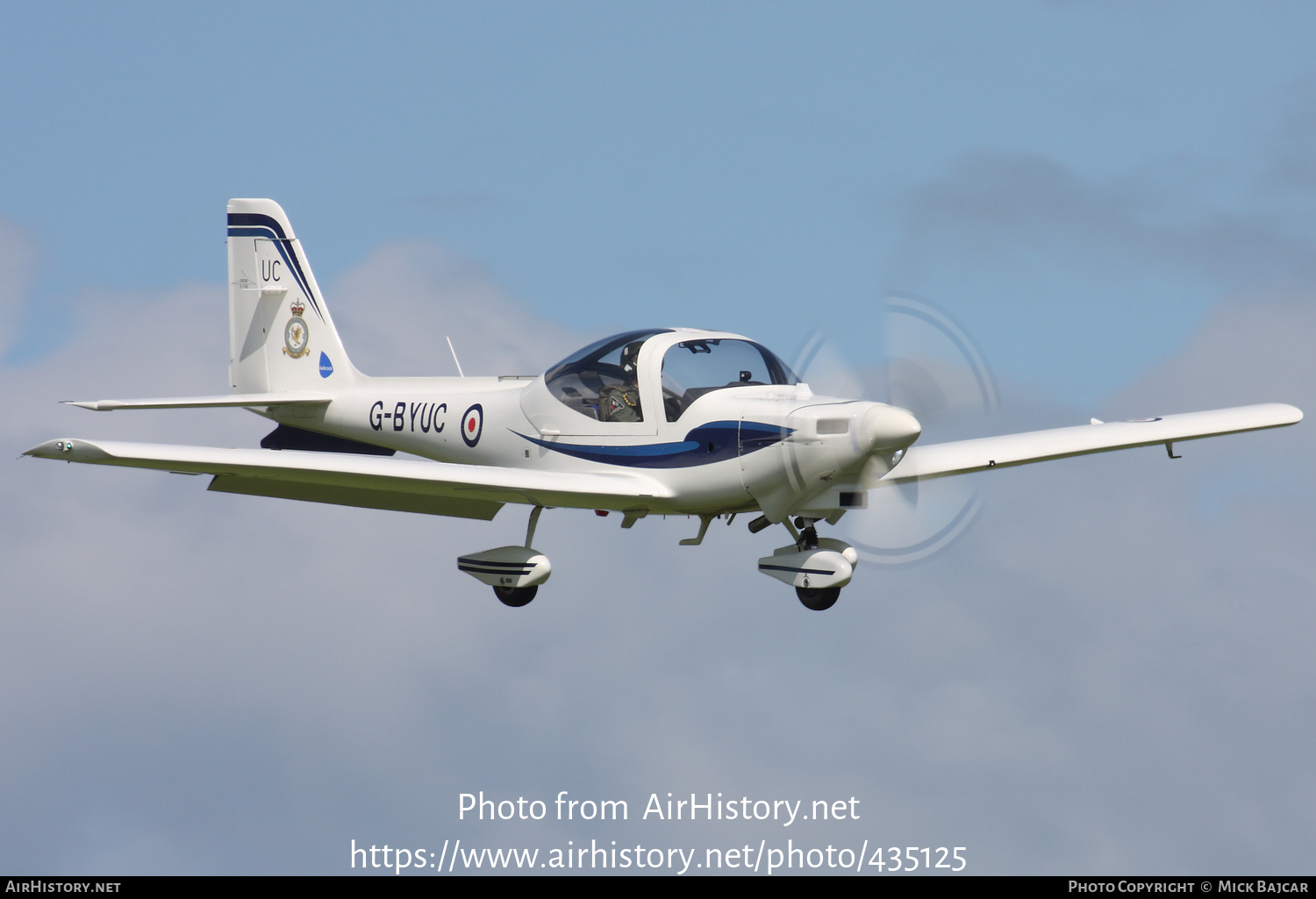 Aircraft Photo of G-BYUC | Grob G-115E Tutor | UK - Air Force | AirHistory.net #435125