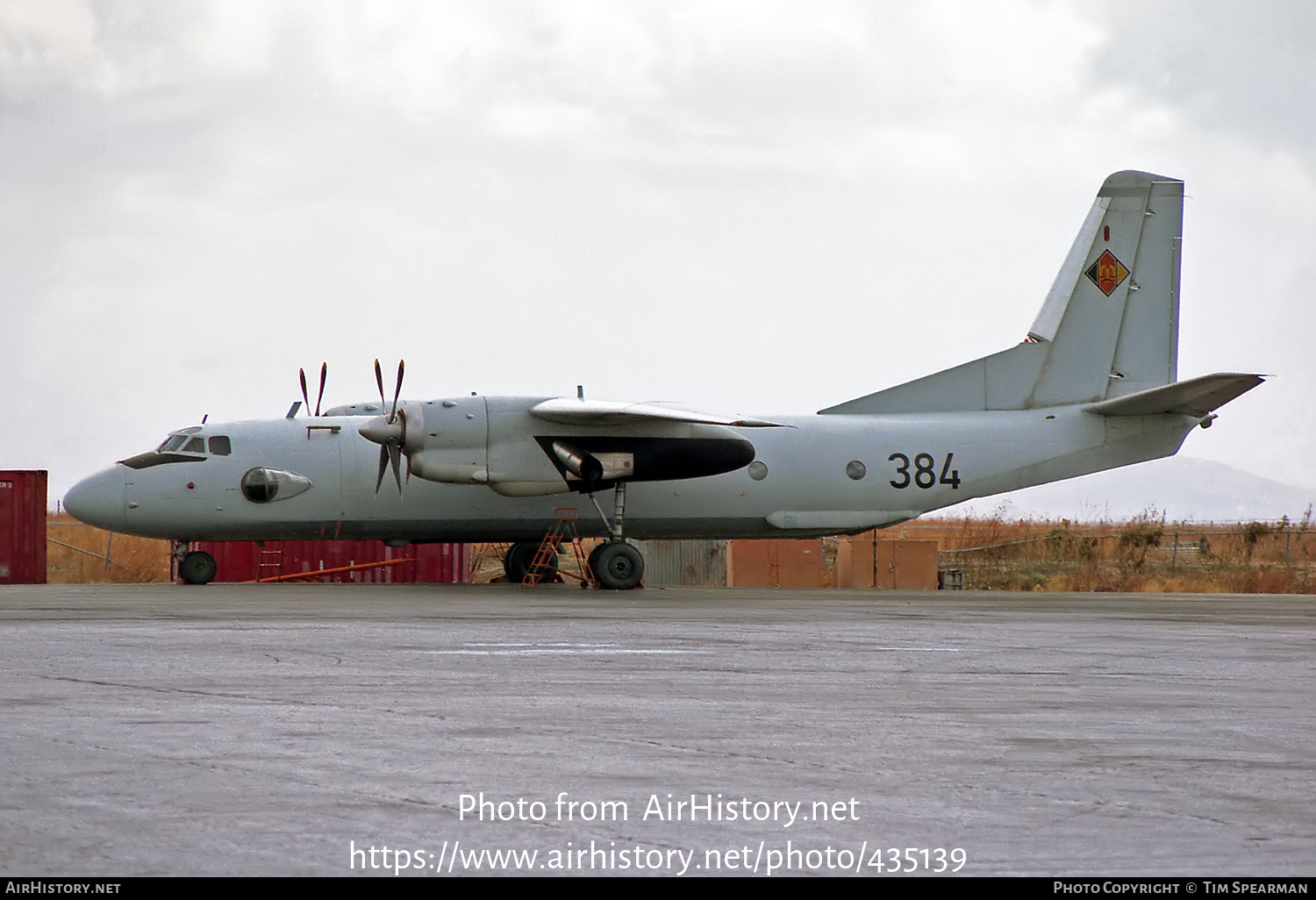 Aircraft Photo of 384 | Antonov An-26S | East Germany - Air Force | AirHistory.net #435139