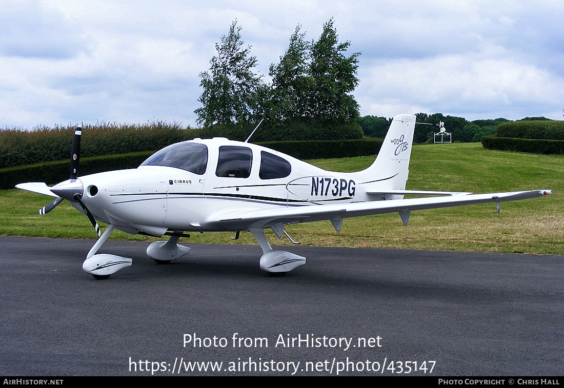 Aircraft Photo of N173PG | Cirrus SR-20 G3-GTS | AirHistory.net #435147