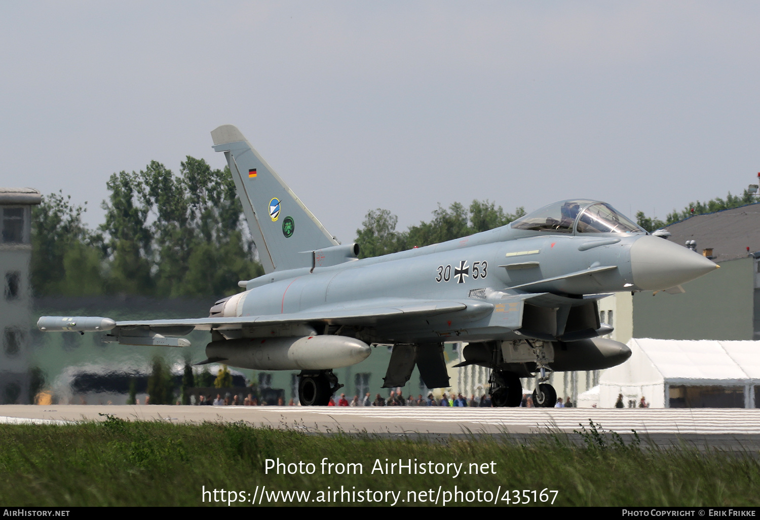 Aircraft Photo of 3053 | Eurofighter EF-2000 Typhoon S | Germany - Air Force | AirHistory.net #435167