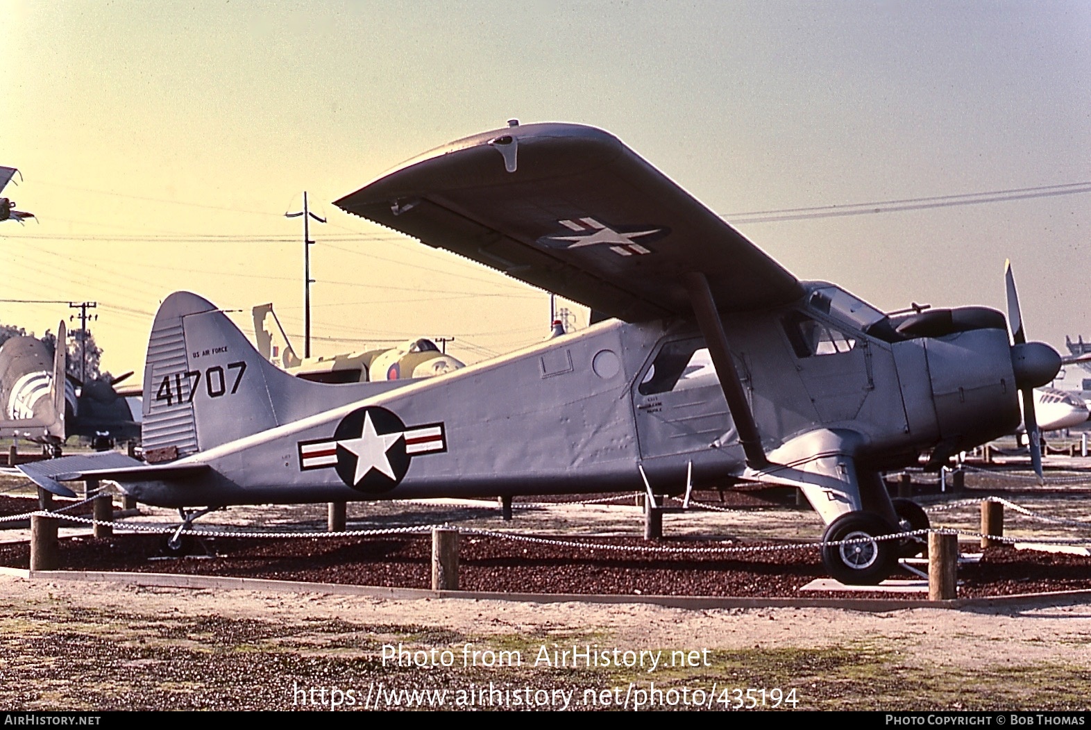 Aircraft Photo of 54-1707 / 41707 | De Havilland Canada U-6A Beaver | USA - Air Force | AirHistory.net #435194