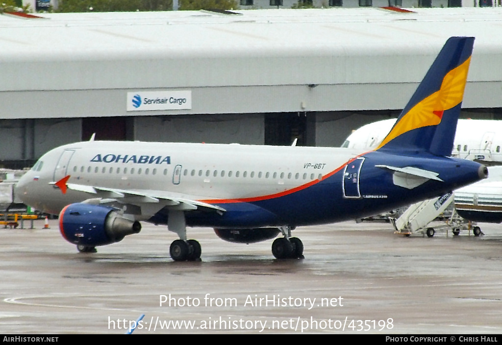 Aircraft Photo of VP-BBT | Airbus A319-112 | Donavia | AirHistory.net #435198