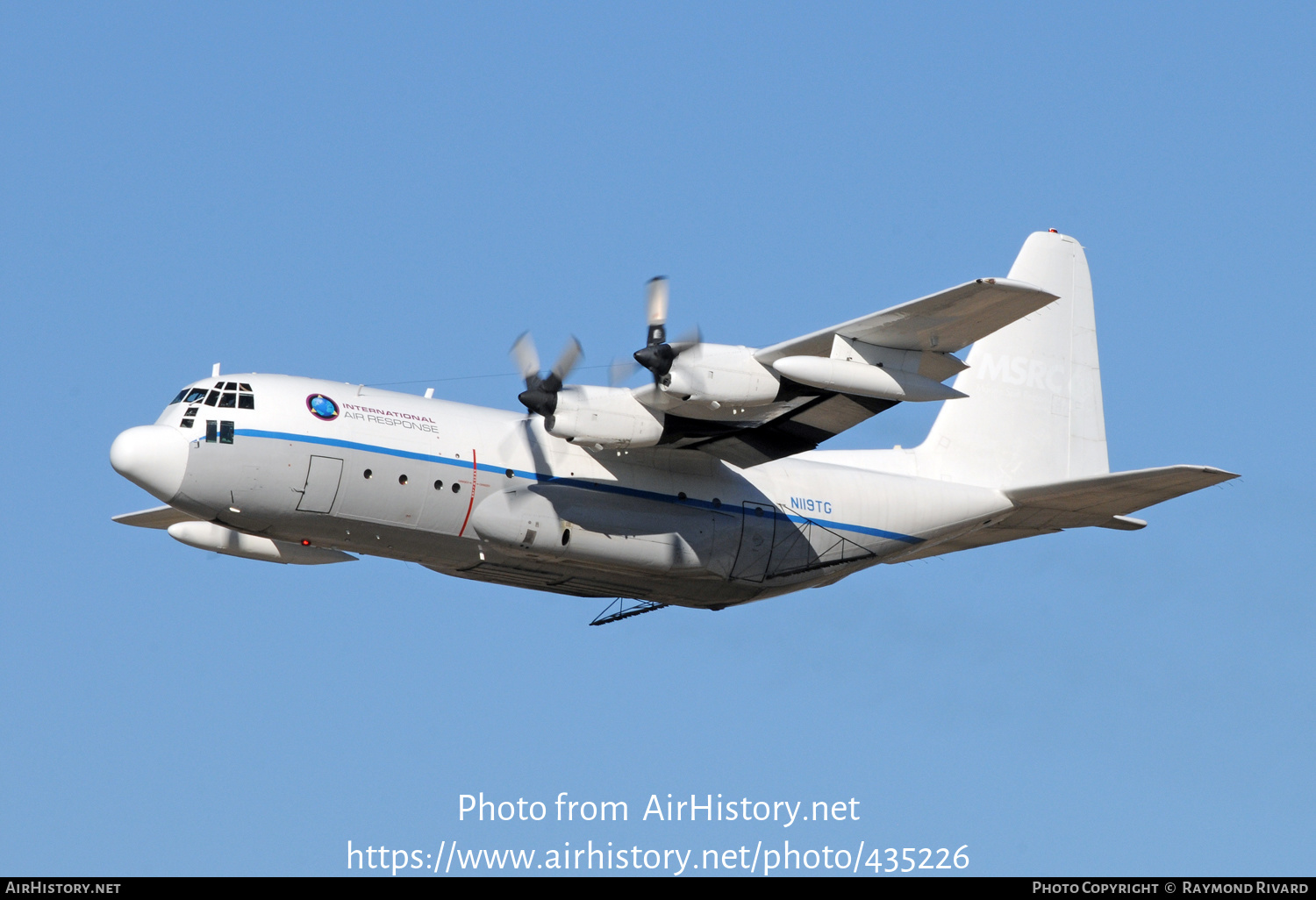 Aircraft Photo of N119TG | Lockheed C-130A Hercules (L-182) | International Air Response | AirHistory.net #435226