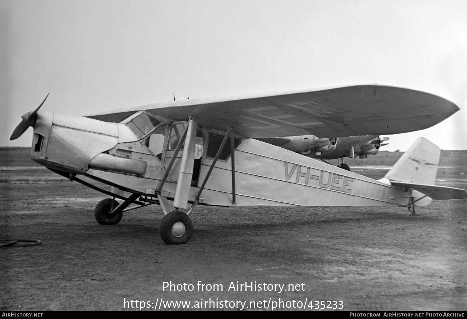 Aircraft Photo of VH-UEE | Desoutter Mk.II | Wollongong and South Coast Aviation Services | AirHistory.net #435233