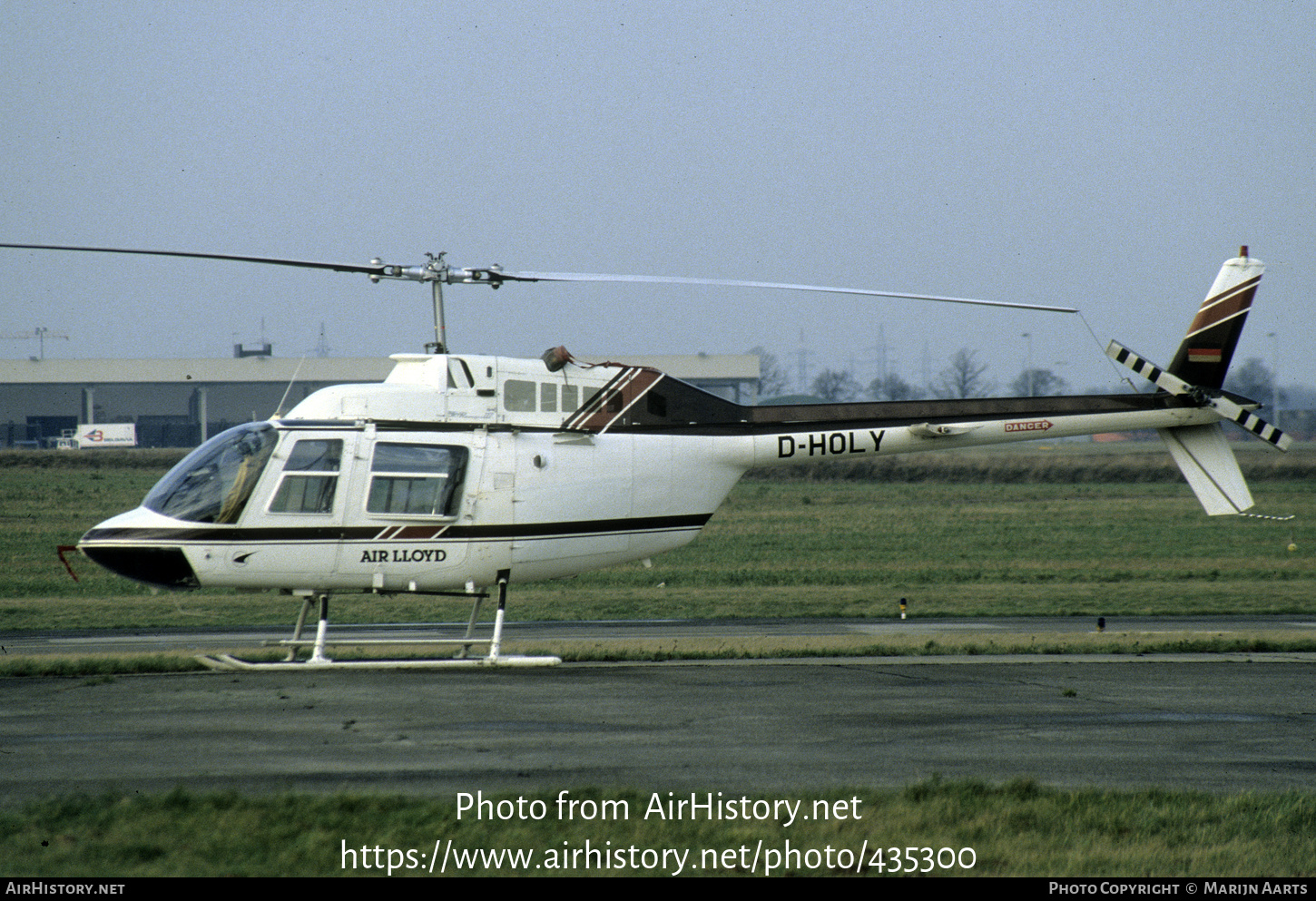 Aircraft Photo of D-HOLY | Bell 206B-3 JetRanger III | Air Lloyd | AirHistory.net #435300