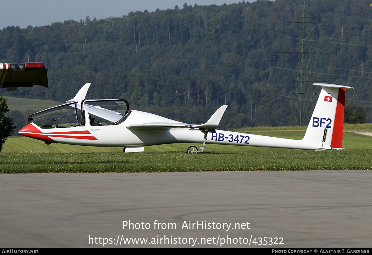 Aircraft Photo of HB-3472 | DG Flugzeugbau DG-1001 Club | AirHistory.net #435322