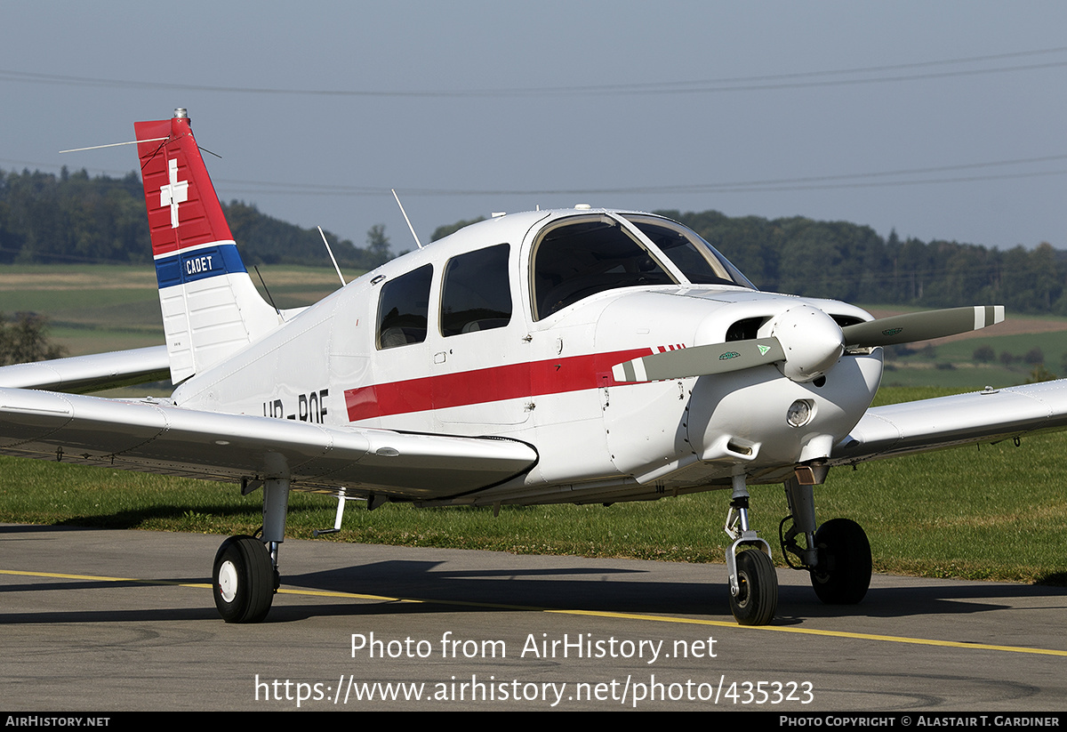 Aircraft Photo of HB-POE | Piper PA-28-161 Cadet | AirHistory.net #435323