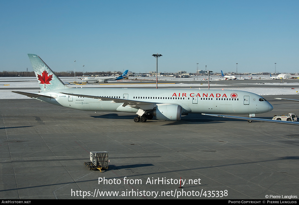 Aircraft Photo of C-FPQB | Boeing 787-9 Dreamliner | Air Canada | AirHistory.net #435338