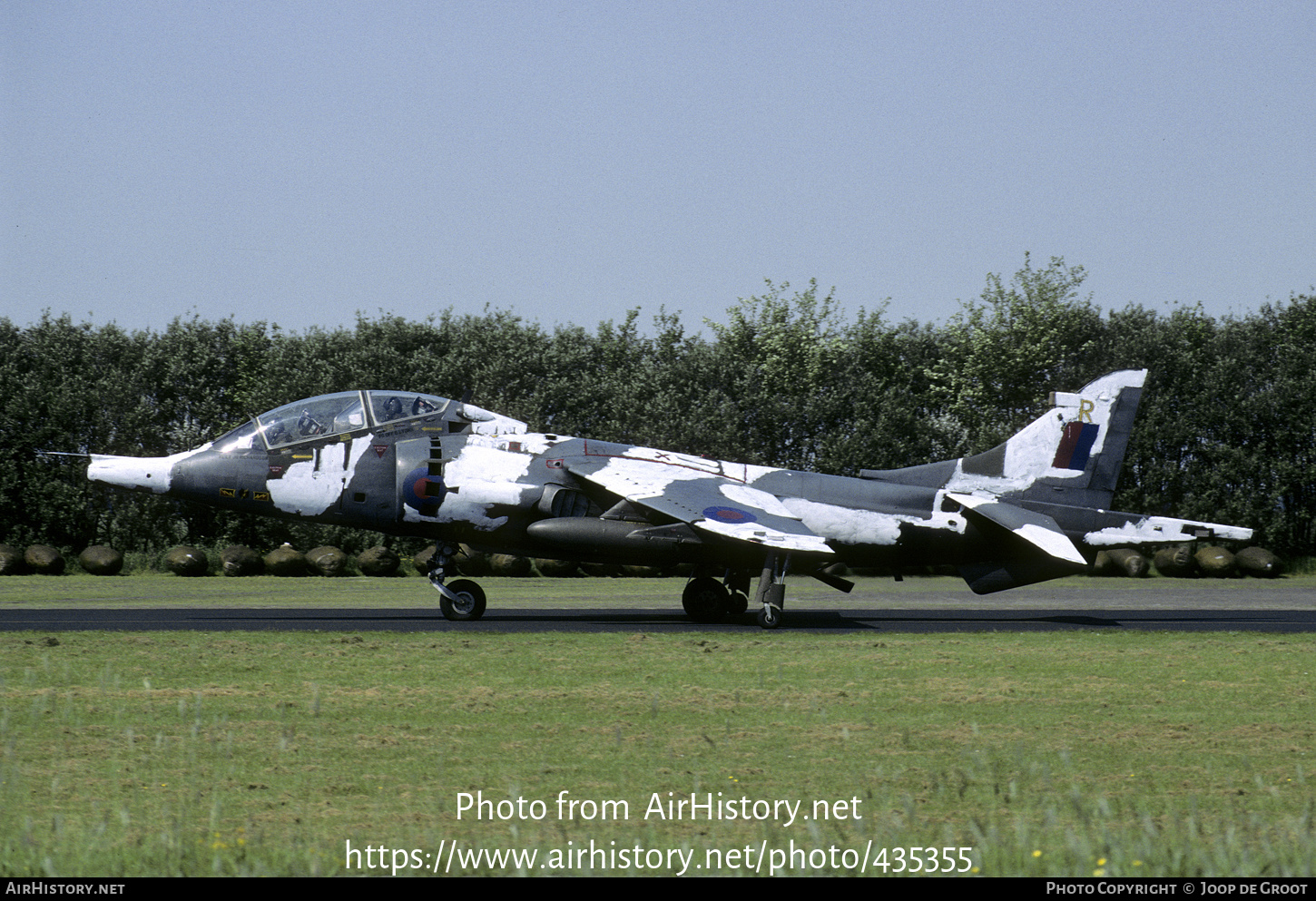 Aircraft Photo of ZB600 | Hawker Siddeley Harrier T4 | UK - Air Force | AirHistory.net #435355