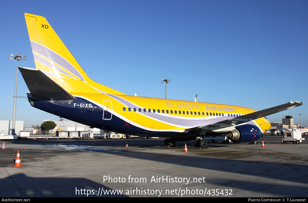 Aircraft Photo of F-GIXD | Boeing 737-33A(QC) | Europe Airpost | AirHistory.net #435432