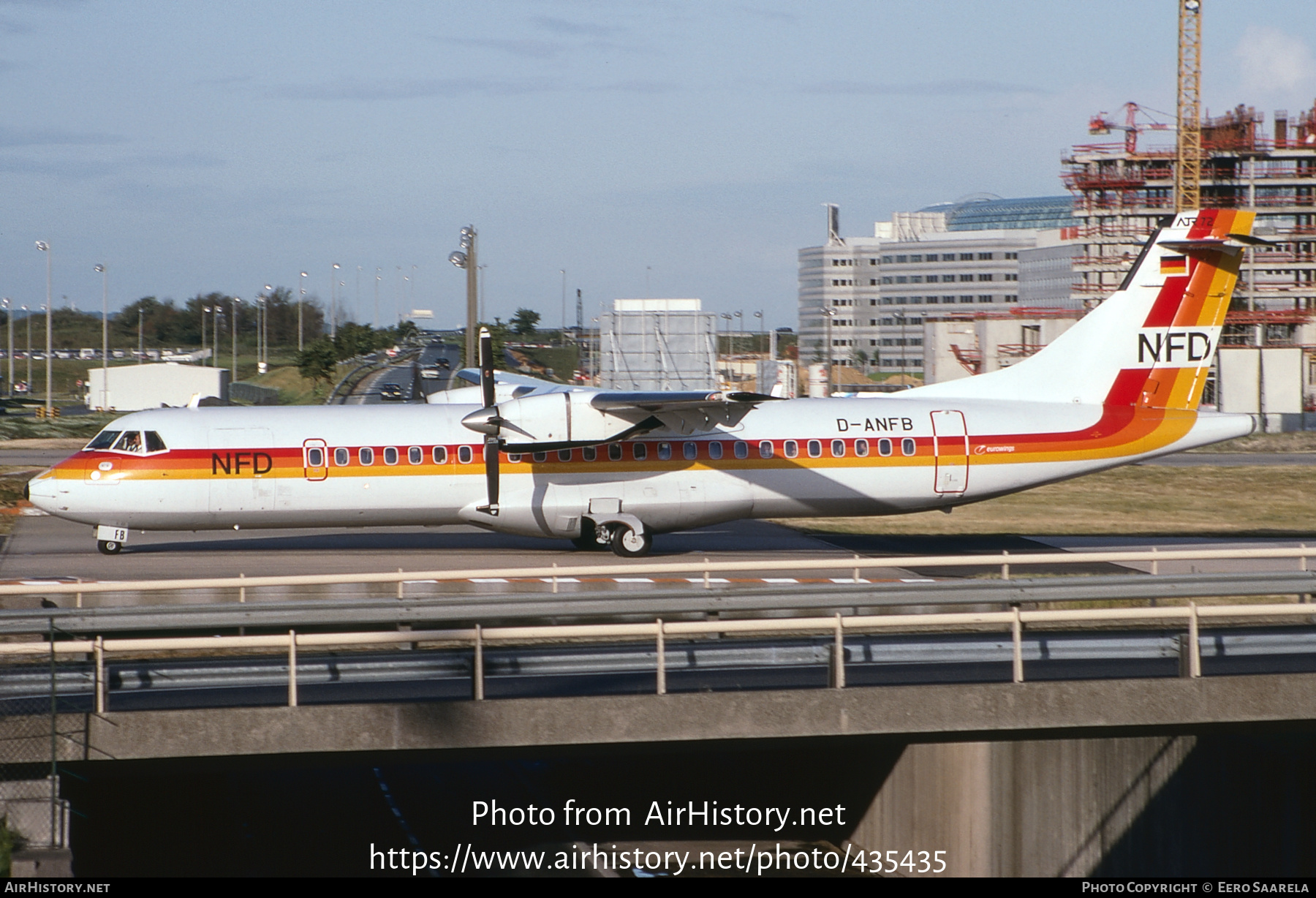 Aircraft Photo of D-ANFB | ATR ATR-72-202 | NFD - Nürnberger Flugdienst | AirHistory.net #435435