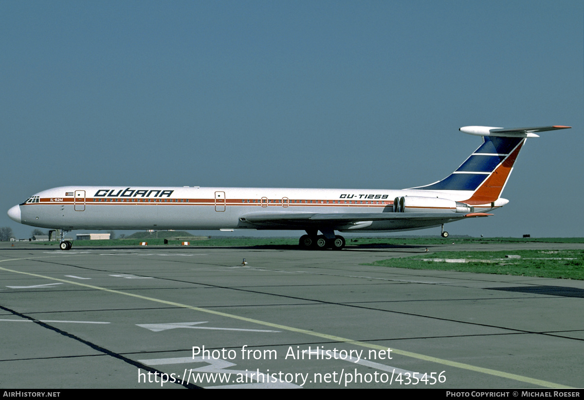 Aircraft Photo of CU-T1259 | Ilyushin Il-62M | Cubana | AirHistory.net #435456