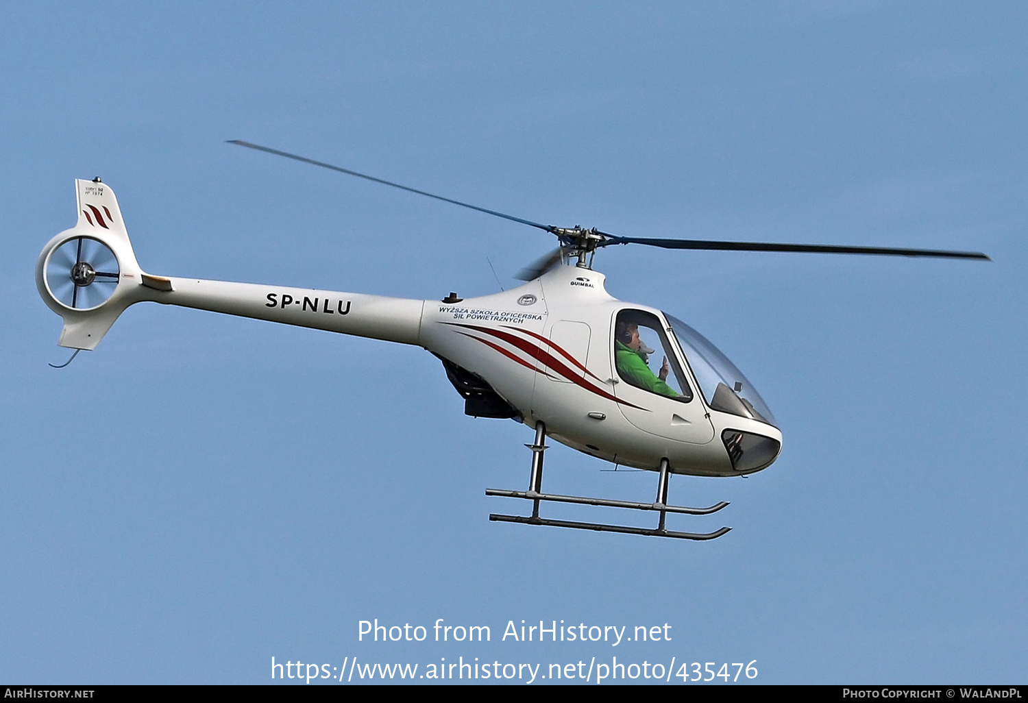 Aircraft Photo of SP-NLU | Guimbal Cabri G2 | Wyższa Szkoła Oficerska Sił Powietrznych | AirHistory.net #435476