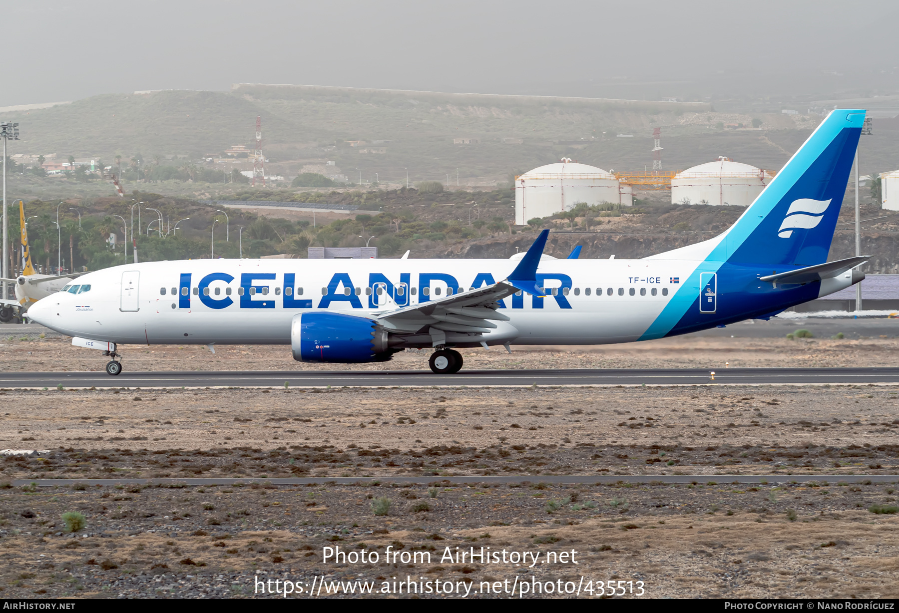 Aircraft Photo of TF-ICE | Boeing 737-8 Max 8 | Icelandair | AirHistory.net #435513