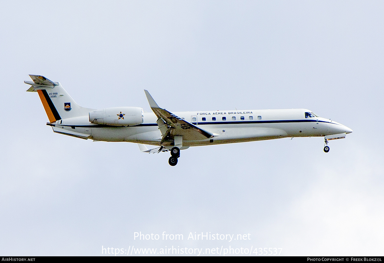 Aircraft Photo of 2585 | Embraer VC-99B (EMB-135BJ) | Brazil - Air Force | AirHistory.net #435537