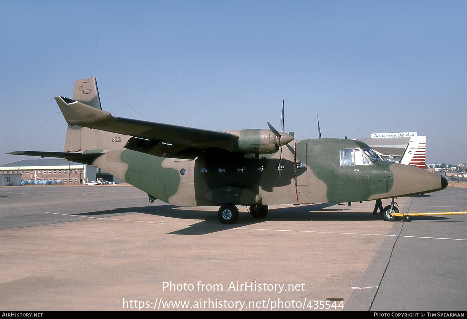 Aircraft Photo of 8021 | CASA C-212-300M Aviocar | South Africa - Air Force | AirHistory.net #435544