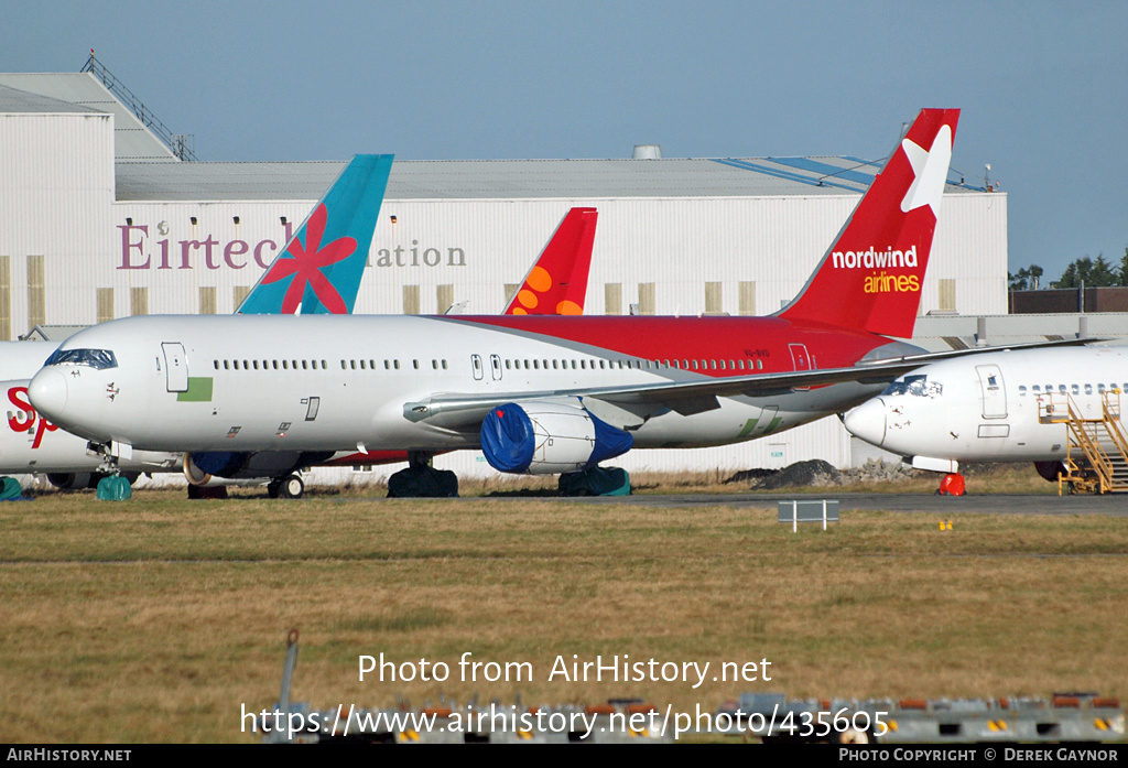 Aircraft Photo of VQ-BVD | Boeing 767-319/ER | Nordwind Airlines | AirHistory.net #435605