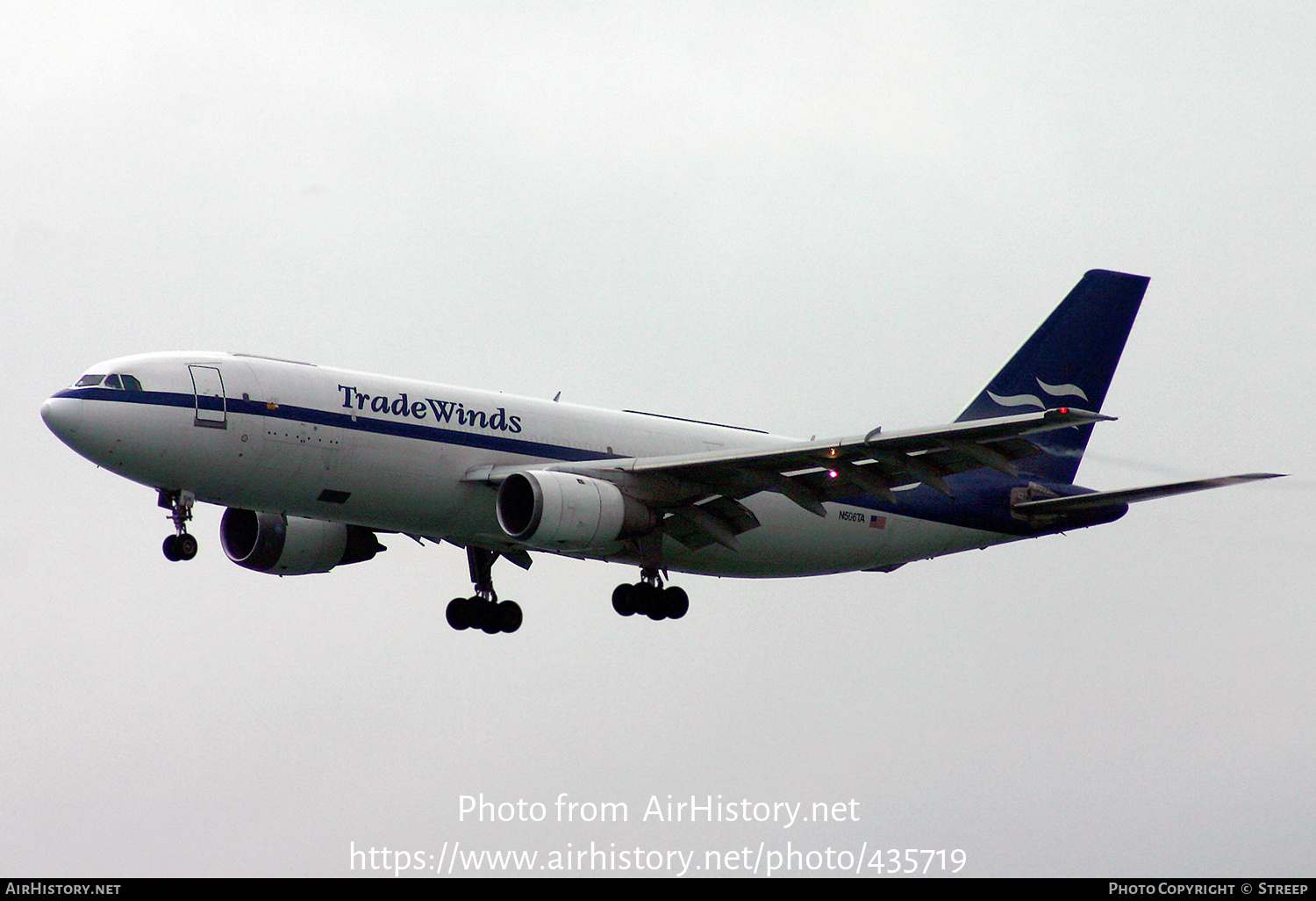 Aircraft Photo of N506TA | Airbus A300B4-203(F) | Tradewinds Airlines Cargo | AirHistory.net #435719