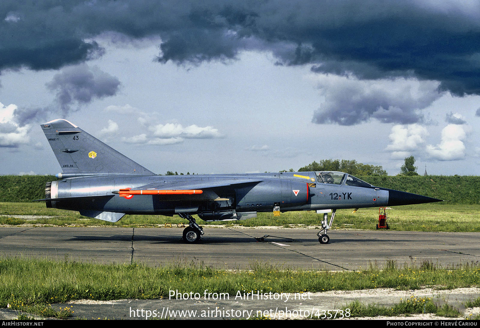 Aircraft Photo of 43 | Dassault Mirage F1C | France - Air Force | AirHistory.net #435738